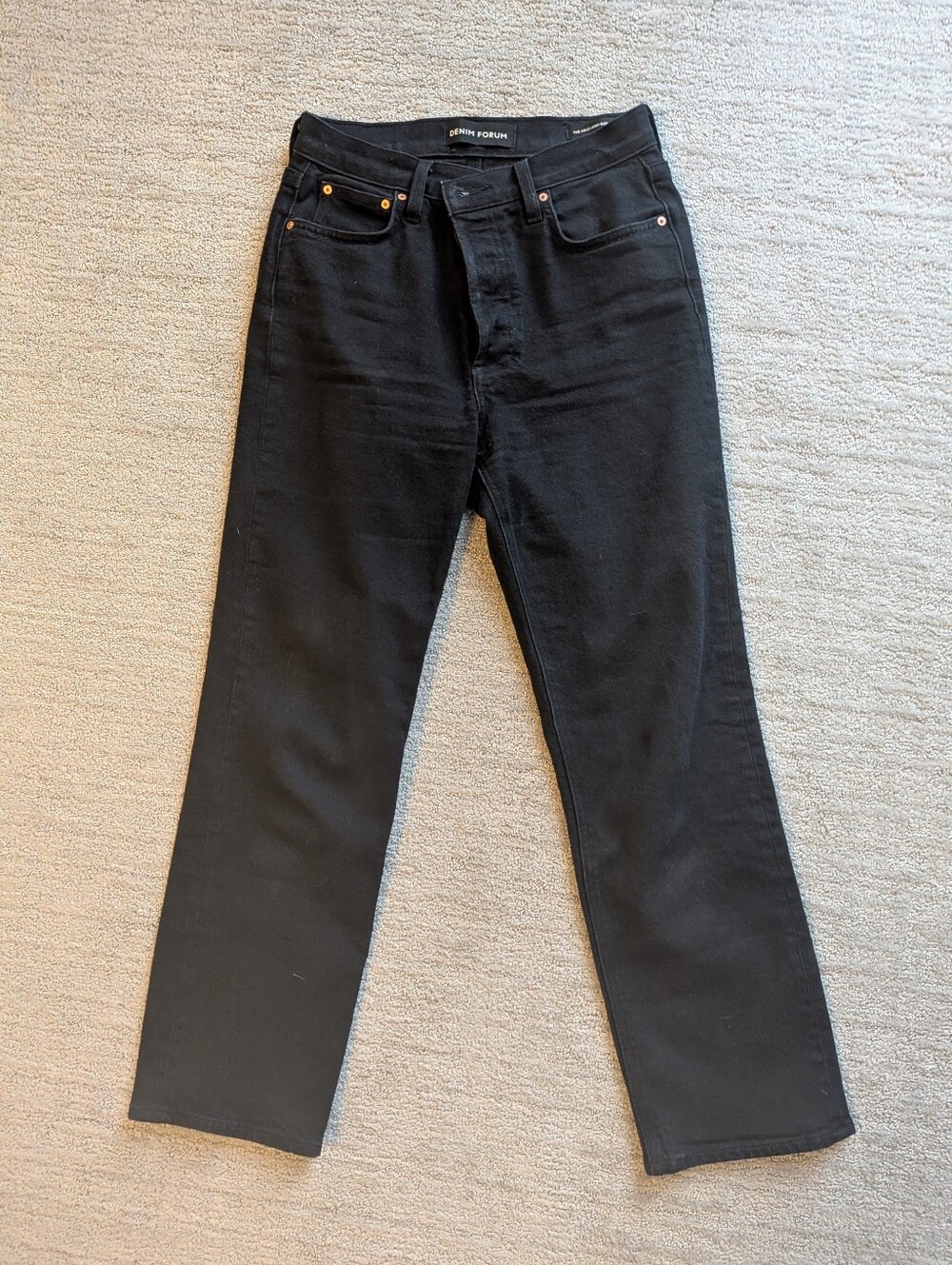 Denim Forum Arlo High Rise Straight Leg Size 26 - Picture 3 of 3